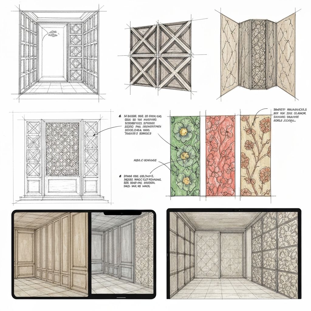 Wall Design process and craftsmanship